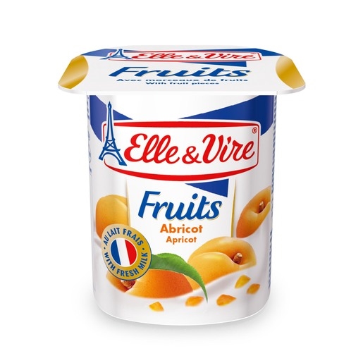 Elle & Vire Apricot Uht Dessert 125G