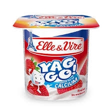 Elle & Vire Yaggo Strawberry 125G