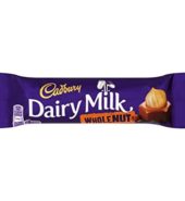 Cadbury Chocolate Whole Nut 45G
