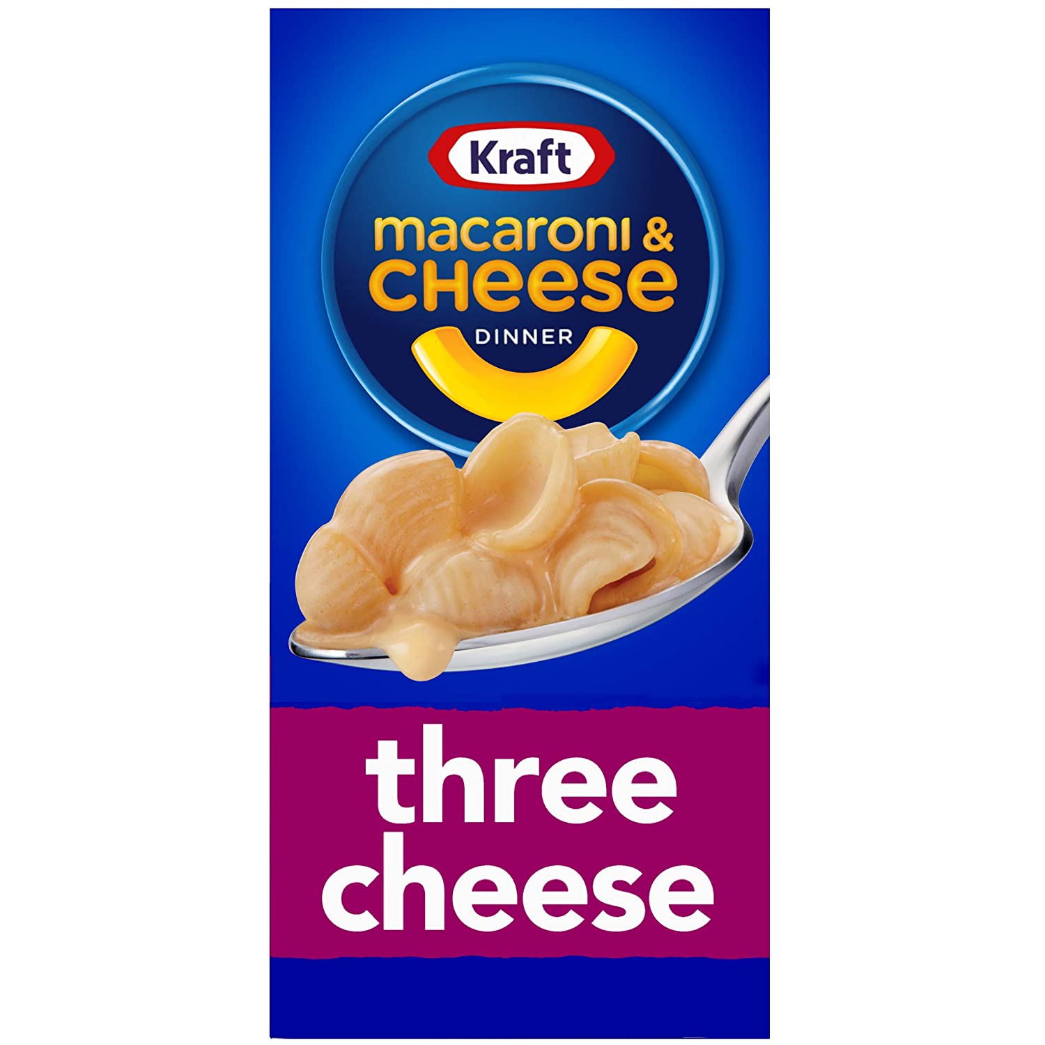 Kraft Mac N Cheese dinner  3 Cheese 206G