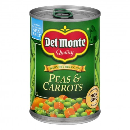 Del Monte Peas And Carrots 411G