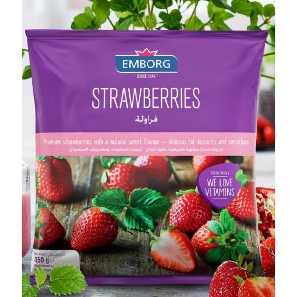 Emborg Strawberries 450G