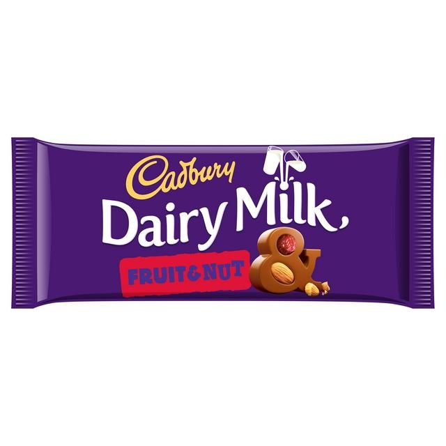 Cadbury Fruit And Nut Bar 110G