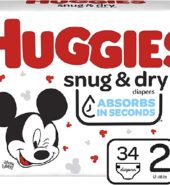 Huggies Snug & Dry Size 2 Jumbo 34X (Each)