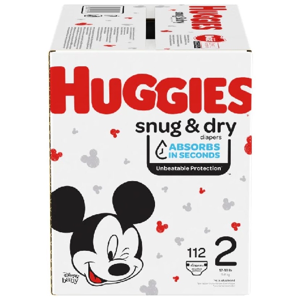 Huggies Snug & Dry Size 2 112X (Each)
