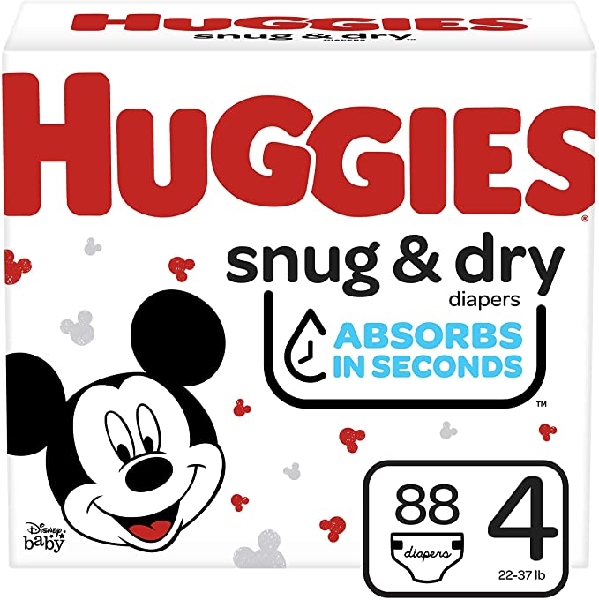 Huggies Snug Dry Sz4 Gig 88X (Each)