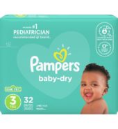 Pampers Baby Dry Size 3 32X (Each)