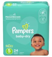 Pampers Baby Dry Size 5 Jumbo 24X (Each)