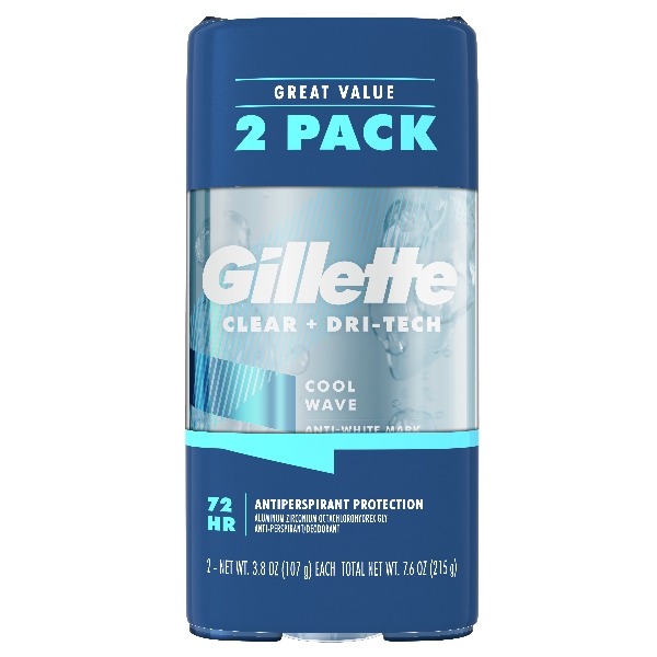 Gillette Clear Gel Twin Cool 215G