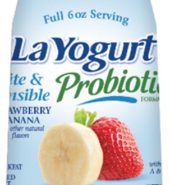 La Yogurt Strawberry Banana Lite 170G
