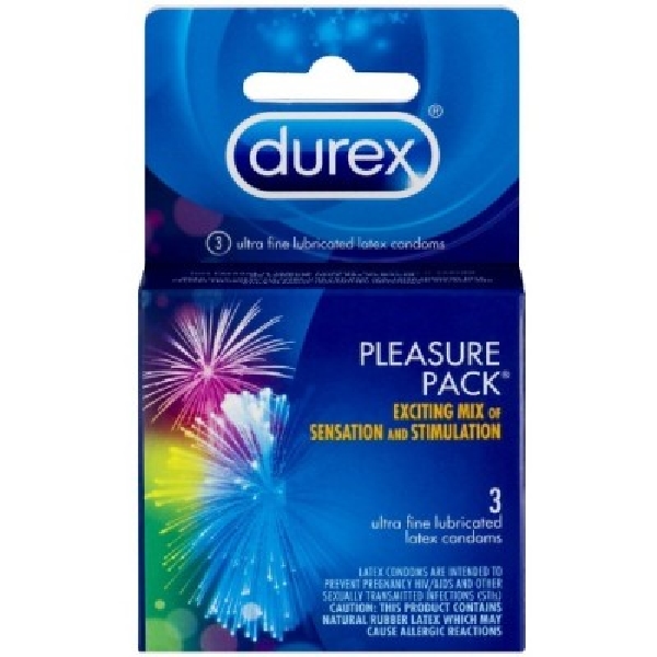 Durex Pleasure 3X (Each)
