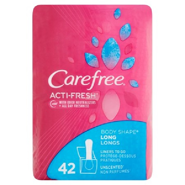Carefree Body Shape Unsented Long 42X (Each)