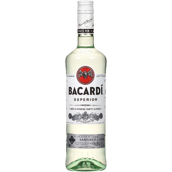 Bacardi Rum Crystal 750ML