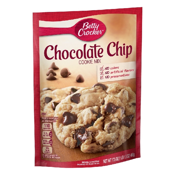 Betty Crocker Chocolate Chip Cookie 496G