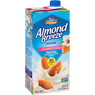 Blue Diamond Almond Breeze Unsweetened Van 1L