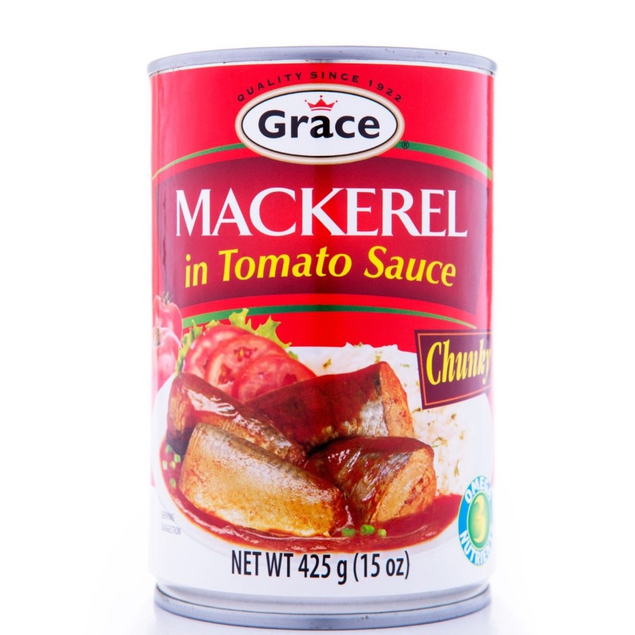 Grace Mackerel Chunky 425G