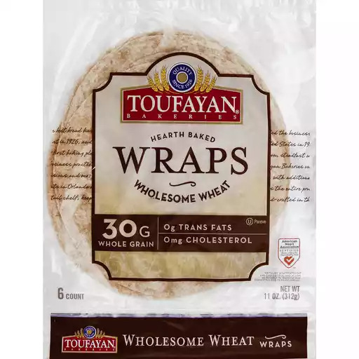 Toufayan Wrap Wheat 312G