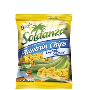 Soldanza Plantain Chips Light Salted 45G