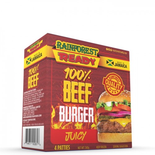Rainforest Burger Beef 100% 340G