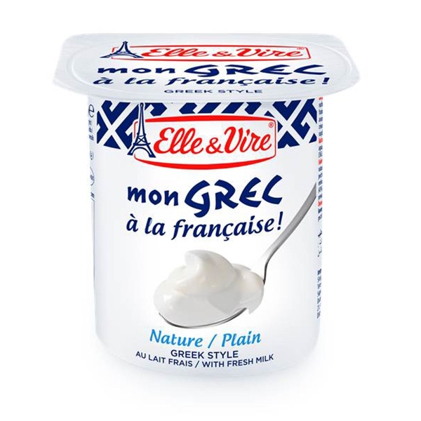 Elle & Vire Greek Yogurt Plain 125G