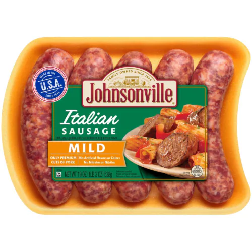 Johnsonville Sausage Itaianl Mild 560G