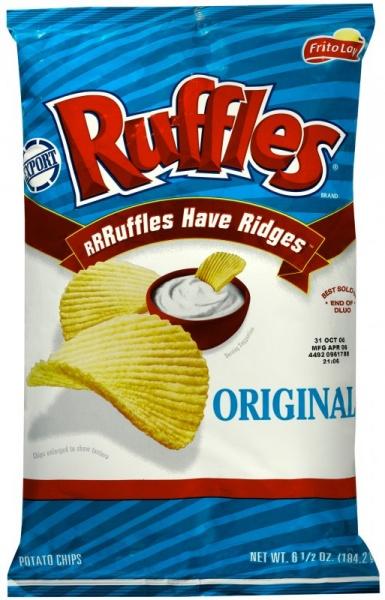 Ruffles Potato Chips 184G