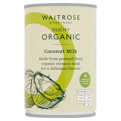 Waitrose Organic Coconut Milk 400ML