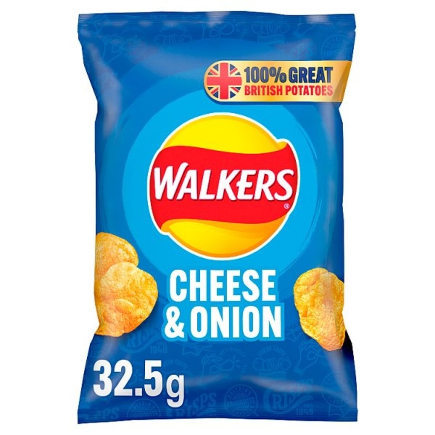 Walkers Crisps Cheese & Onion 32.5G