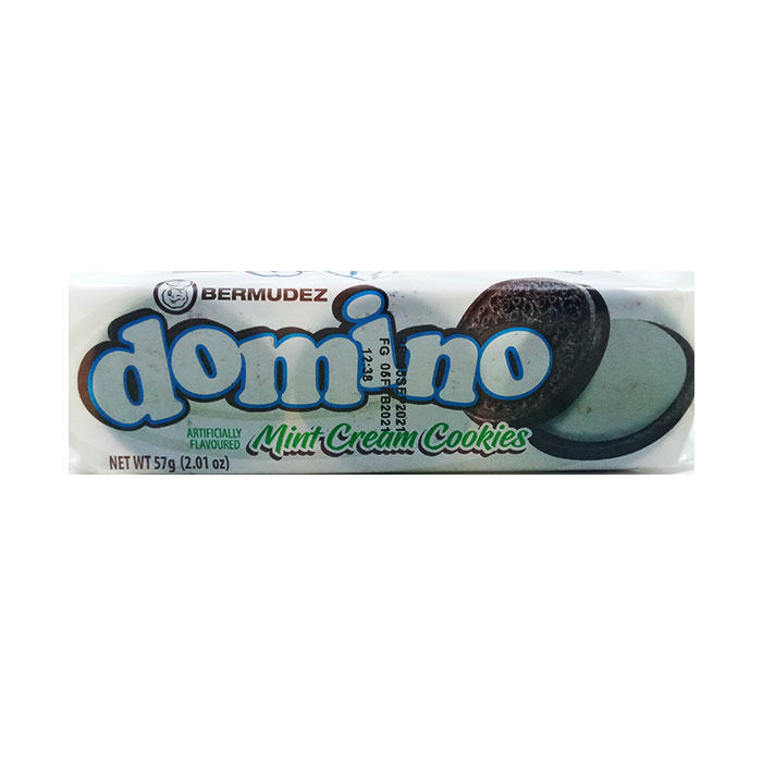 Domino Mint Cream Cookies Single 57G