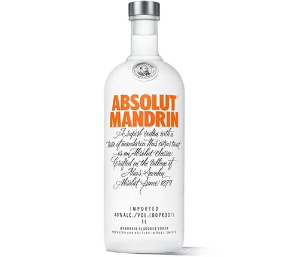 Absolut Vodka Mandarine 1L