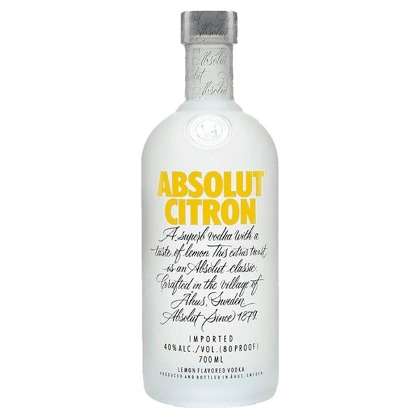 Absolut Vodka Citron 1000 ML