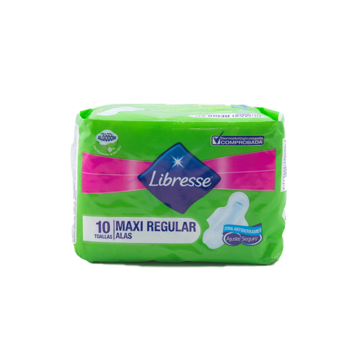 Libresse Maxi Regular With Wings 10X (Each)