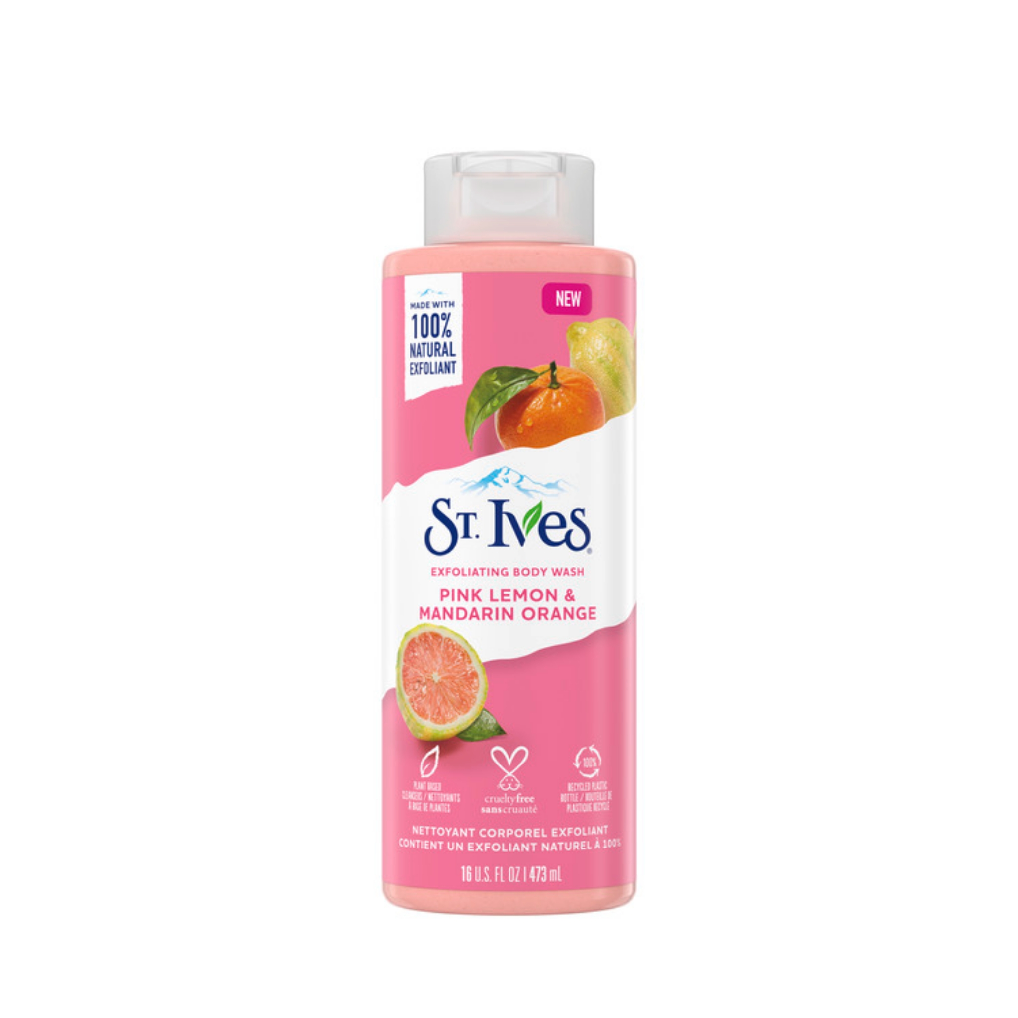 St Ives Body Wash Pink Lemonade and Mandarin 473ML