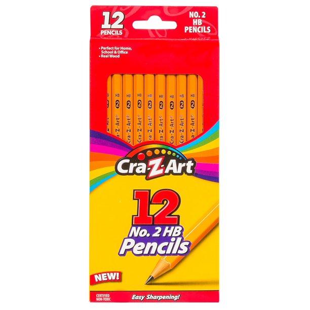 Cra-Z-Art #2 Yellw Pencil 12X (Each)