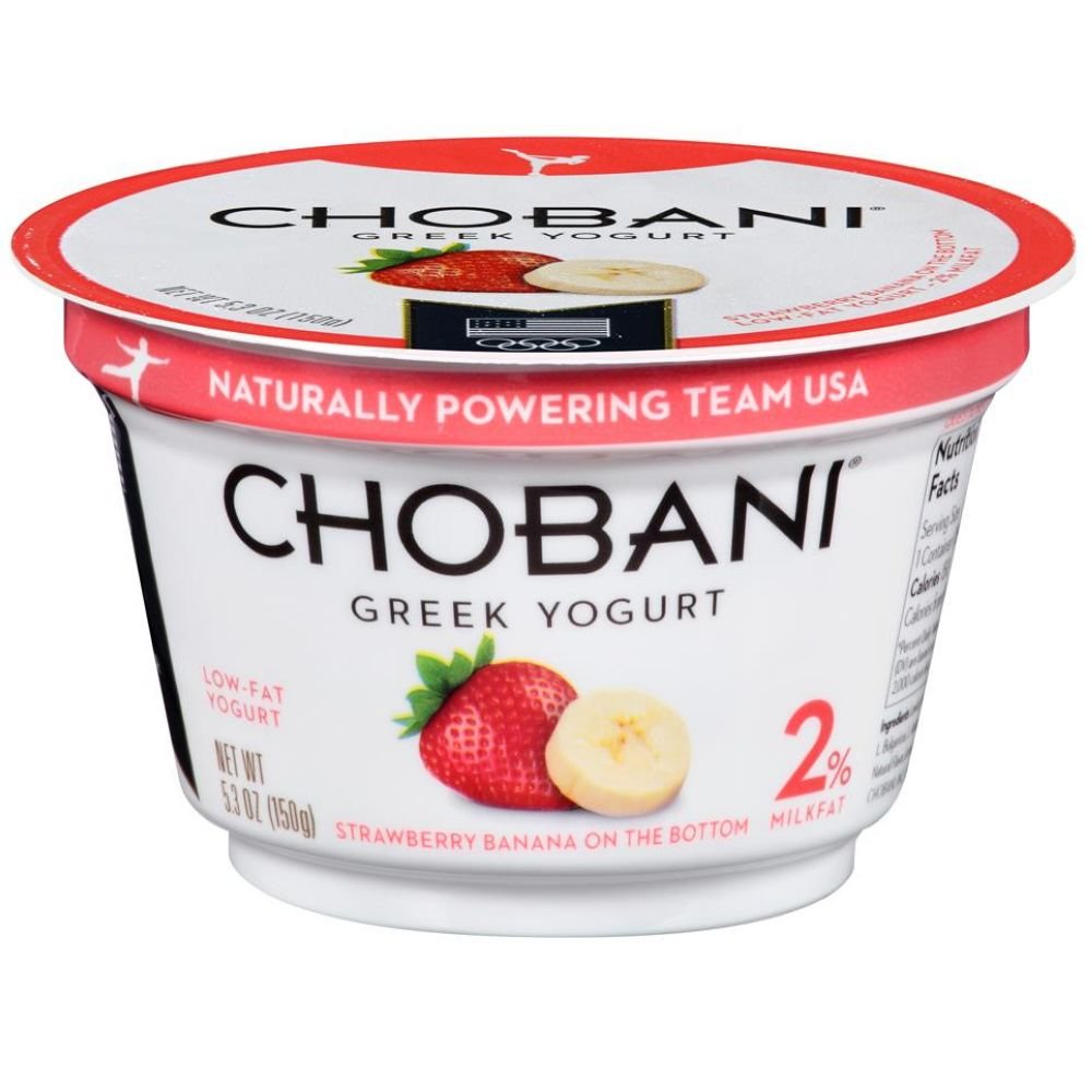 Chobani Strawberry Banana Yogurt 150G